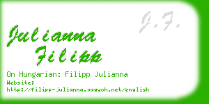 julianna filipp business card